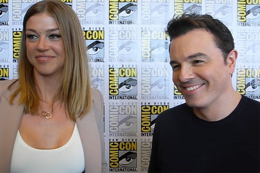 Seth Macfarlane And Adrianne Palicki Talk Influence Behind The Orville Interviews Articles